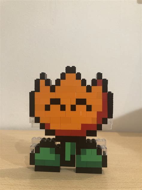 Lego SMW fire flower : r/Mario