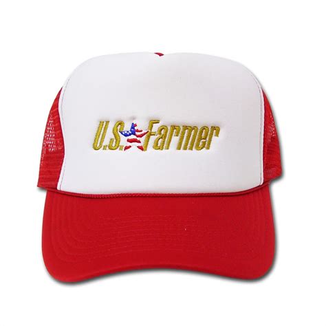 U.S. Farmer Mesh Trucker Cap | USFarmer.com