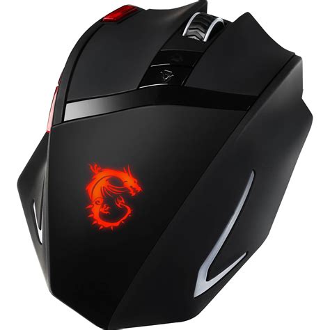 MSI Interceptor DS200 Gaming Mouse DS200INTERCEPTR B&H Photo