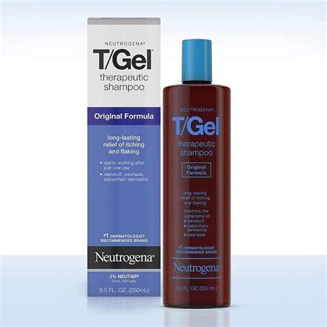 Neutrogena T Gel Therapeutic Shampoo Original Formula (Anti Dandruff, Psoriasis, Seborrheic ...