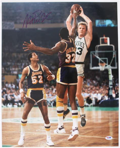 Lot Detail - 1970s Magic Johnson Los Angeles Lakers Signed 16x20 Photo (PSA/DNA)