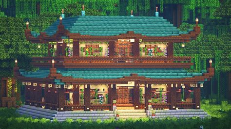 Japanese House Minecraft 38 Japanese Minecraft House - vrogue.co