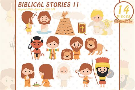 Childrens Bible Story Clipart