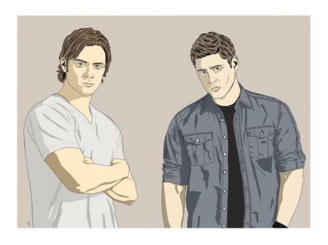 Sam and Dean Winchester by 117Art on DeviantArt