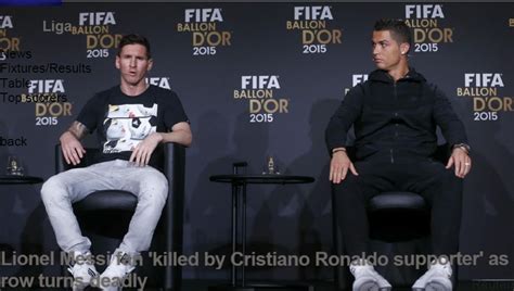 Lionel Messi Fan 'killed By Cristiano Ronaldo Supporter' As Row Turns ...