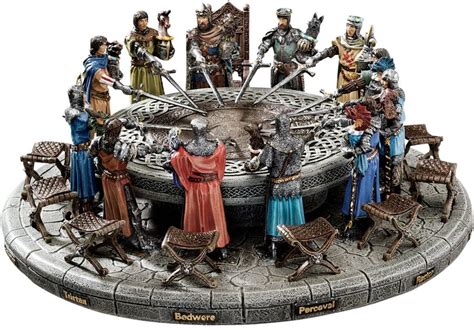 Handmade Fantasy & Sci-fi Figurines & Sculptures | King arthur round table, King arthur, Knight