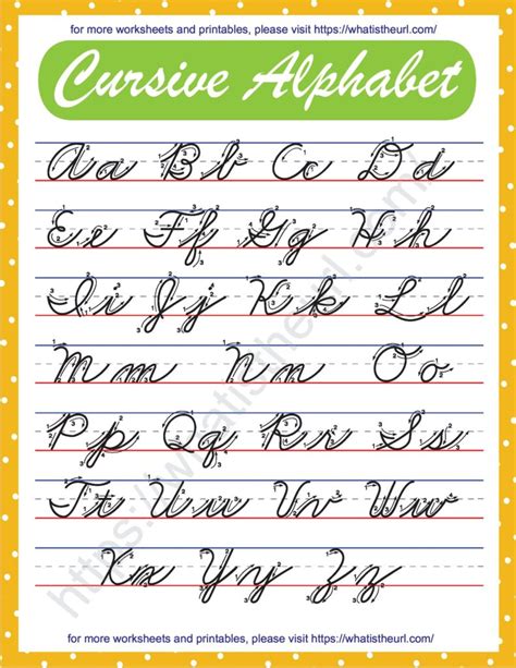 Images Of Cursive Alphabet