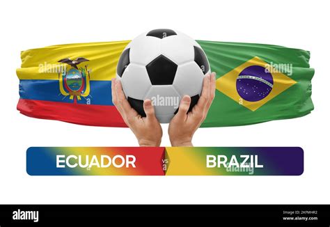 Ecuador vs Brazil national teams soccer football match competition ...