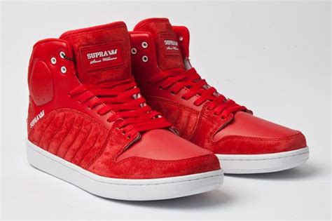 Lil Wayne x Supra S1W “Red Nation” | KicksOnFire.com | Sneakers, High top sneakers, Lil wayne