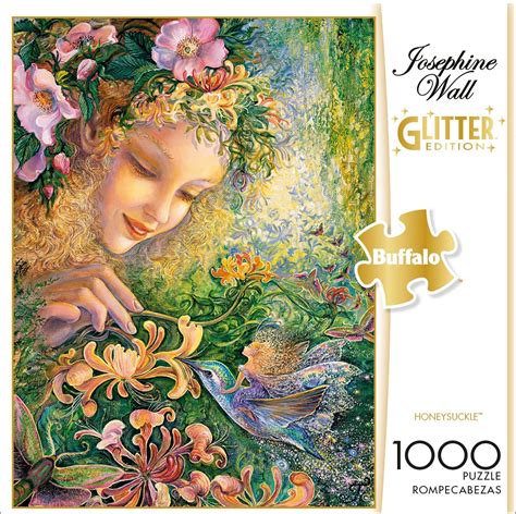 Josephine Wall Honeysuckle Glitter Edition 1000 Piece Jigsaw Puzzle ...