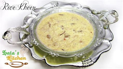 Kheer Recipe — Rice Kheer Recipe - Indian Pudding Recipe Video in Hindi ...