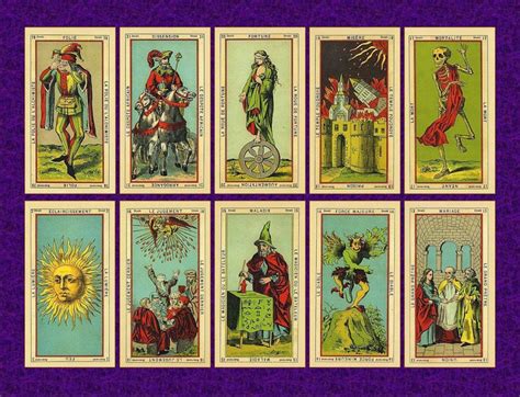 Etteilla Tarot Deck. Ancient Tarot Cards Reproduction - Etsy