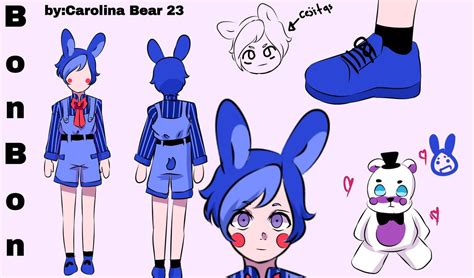 Bon Bon -Fnaf human-design by CarolinaBear23 on DeviantArt | Bon bon fnaf, Fnaf, Bon bons