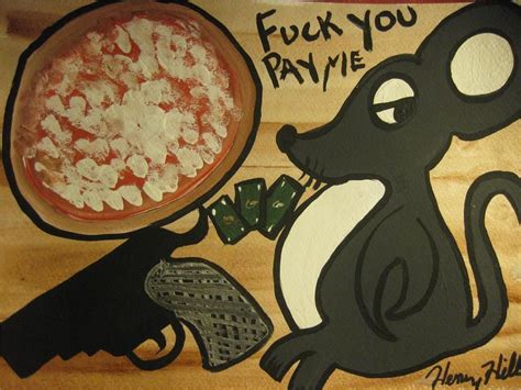 HENRY HILL GOODFELLA'S ORIGINAL PAINTING GANGSTER FU RAT 3 day AUCTION | Gangster, Goodfellas ...