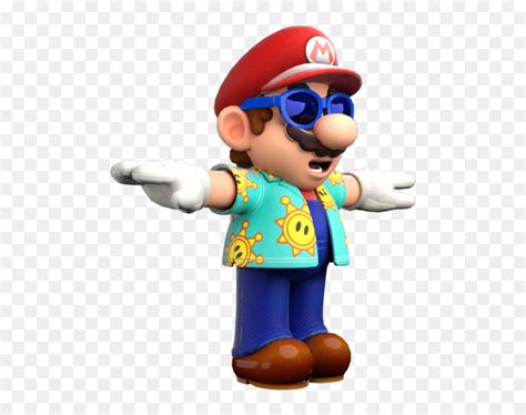 Mario T Pose Png, Transparent Png - vhv