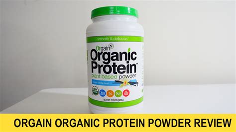 Orgain Organic Protein Plant Based Powder Review — Creamy and Vegan ...