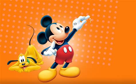 Disney Mickey Mouse Pluto Wallpaper - Baltana