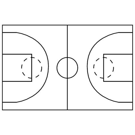 Basketball Court Image Free Vector | Basketball court, Basketball clipart, Vector free