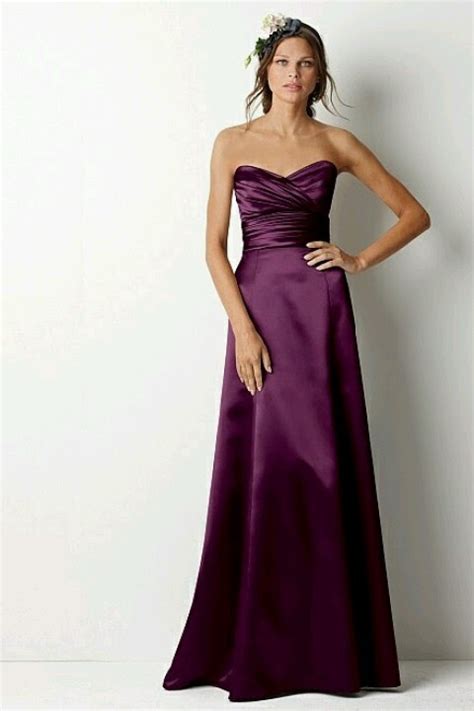 29+ Plum Color Wedding Dresses, Amazing Ideas!