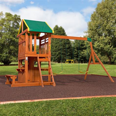 Oakmont Wooden Swing Set - Playsets | Backyard Discovery