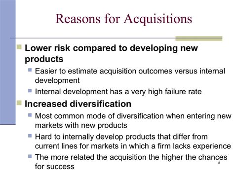 merger and acquisition strategy