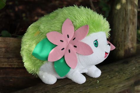 Shaymin plush by Roxalew on DeviantArt