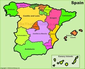 Spain Map | Detailed Maps of Spain