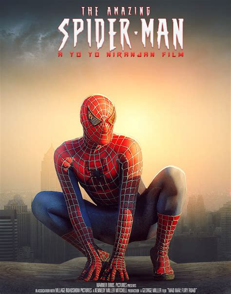 Spider Man Movie Poster Design In Photoshop