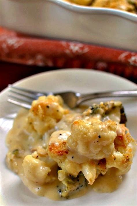 Broccoli and Cauliflower Gratin | Recipe | Vegetable casserole recipes ...