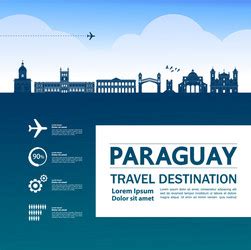 Famous Paraguay Landmarks Vector Images (29)