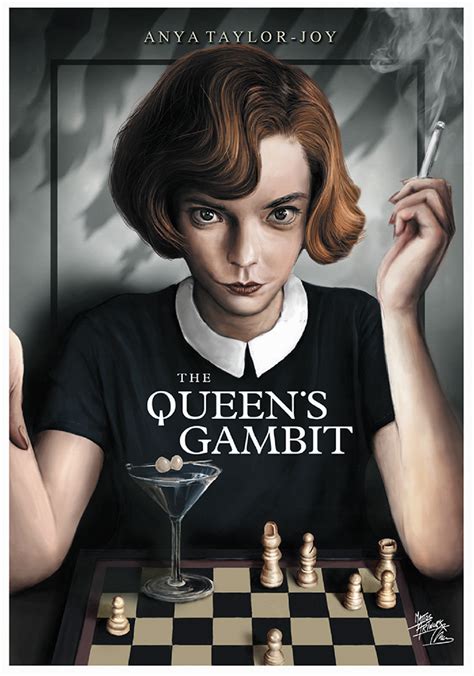 The Queen's Gambit by Mariano Mattos - Home of the Alternative Movie Poster -AMP-