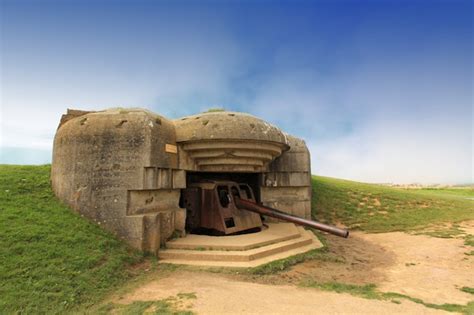 Premium Photo | German bunker in normandy from the second world war