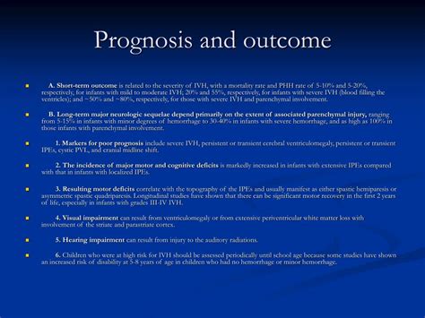 PPT - INTRAVENTRICULAR HEMORRHAGE PowerPoint Presentation - ID:668980