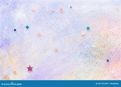 Star and Glitter Texture Background Stock Image - Image of decor ...