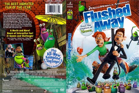 Flushed Away DVD Cover Front and Back by dlee1293847 on DeviantArt