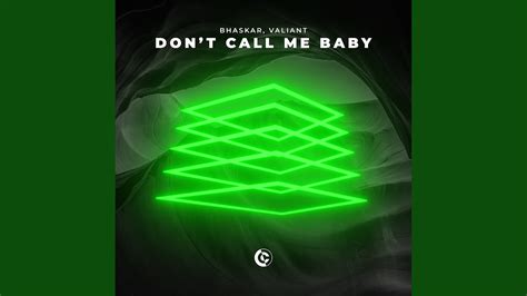 Don't Call Me Baby - YouTube