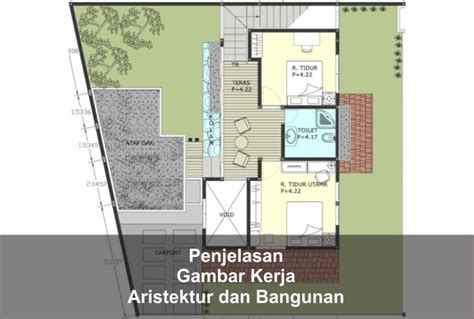 Penjelasan Gambar Kerja Arsitektur dan Bangunan - Arsimedia