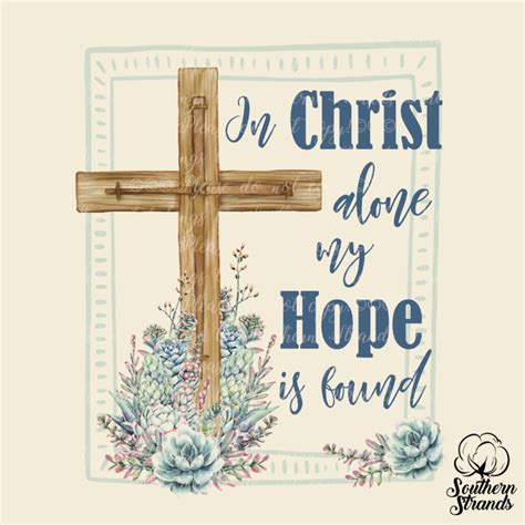 In Christ Alone | DIGITAL DESIGN