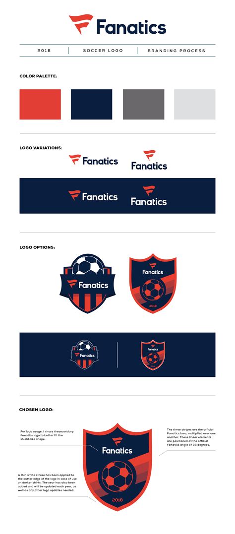 Fanatics Soccer Logo Process on Behance