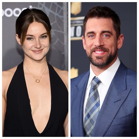 Aaron Rodgers y Shailene Woodley fotografiados juntos en México, Arkansas