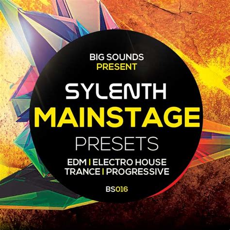 Big Sounds Sylenth Mainstage Presets | HighLife Samples