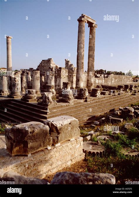 Apollo temple / Didyma Stock Photo - Alamy