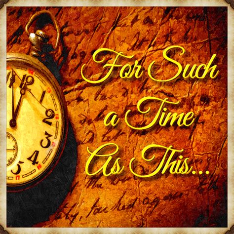 For Such a Time As This (Esther 4:14) – Danville Alliance Church