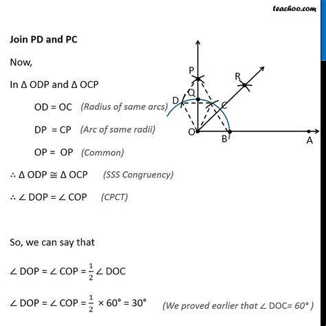 Ex 11.1, 2 - Construct angle 45 degree - Class 9 Constructions