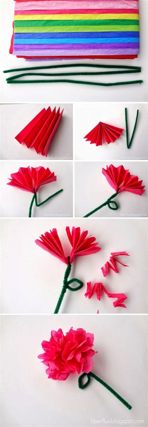 DIY Tissue Paper Flowers Pictures, Photos, and Images for Facebook, Tumblr, Pinterest, and Twitter