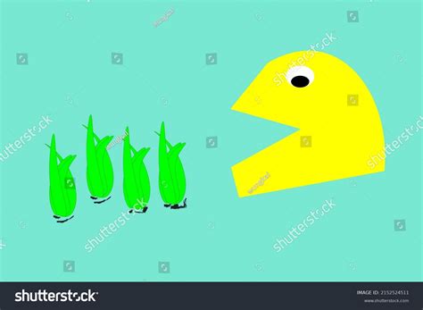 Vector Illustration Design Emoji Grass Icon Stock Vector (Royalty Free ...