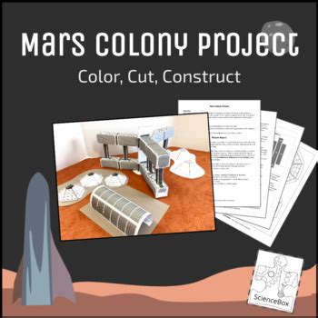 PBL Mars Colony Project & Model Templates by ScienceBox | TPT