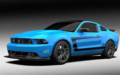 Blue 2012 Ford Mustang Boss Wallpaper | HD Car Wallpapers | ID #1866