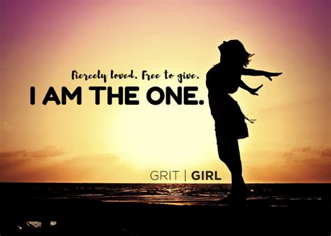 I am the one.