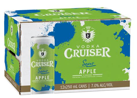Cruiser Sour Apple 7% 250ml 12pk Cans – Thirsty Liquor